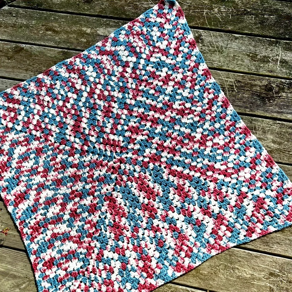BABY AFGHAN LAP BLANKET THROW